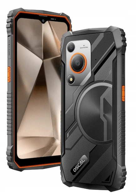 Armored smartphone OSCAL Marine 1 6.56" 90Hz 4/128GB 5100mAh orange EAN (GTIN) 6931548322344
