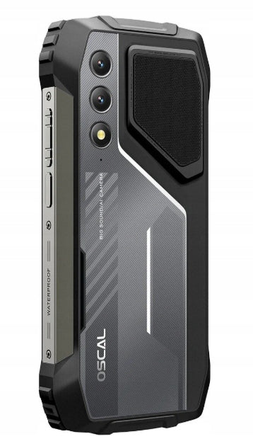 Armored smartphone OSCAL Remote control 1 6.67" 90Hz 6/256GB 15000mAh black Built-in memory 256 GB
