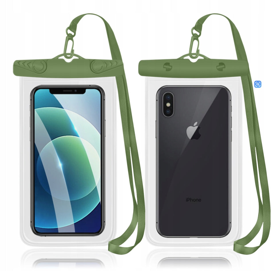 Army Moro Green IPX8 Universal Phone Case