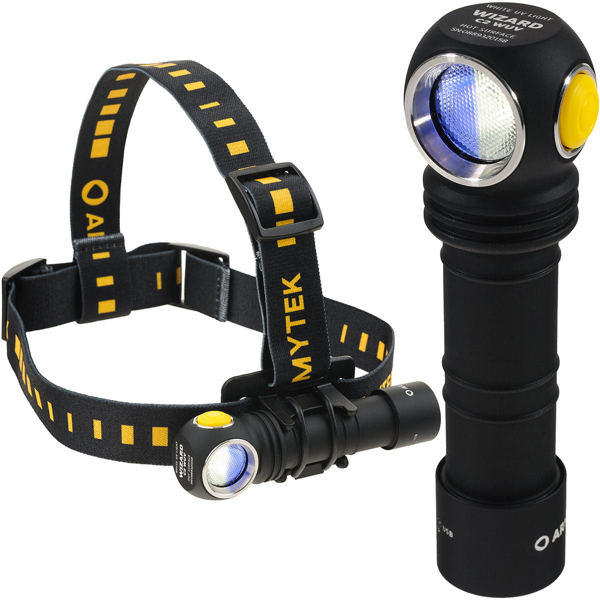 Searchlight Armytek Wizard C2 WUV Magnet USB 