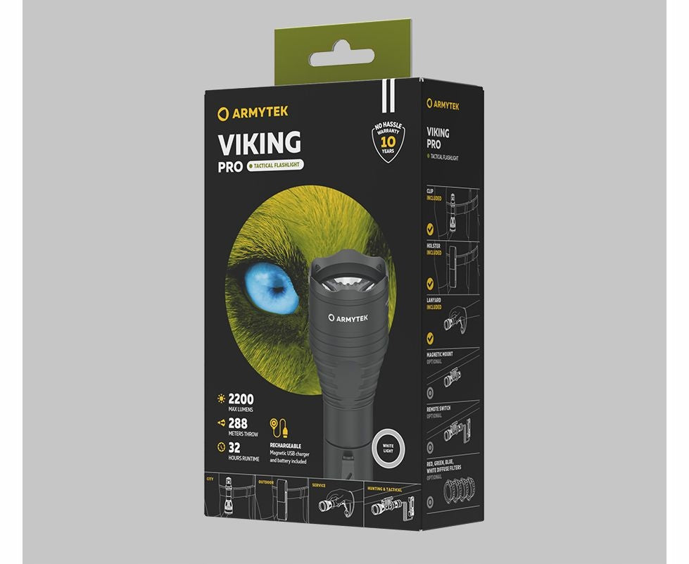Taschenlampe Armytek Viking Pro Magnet USB 