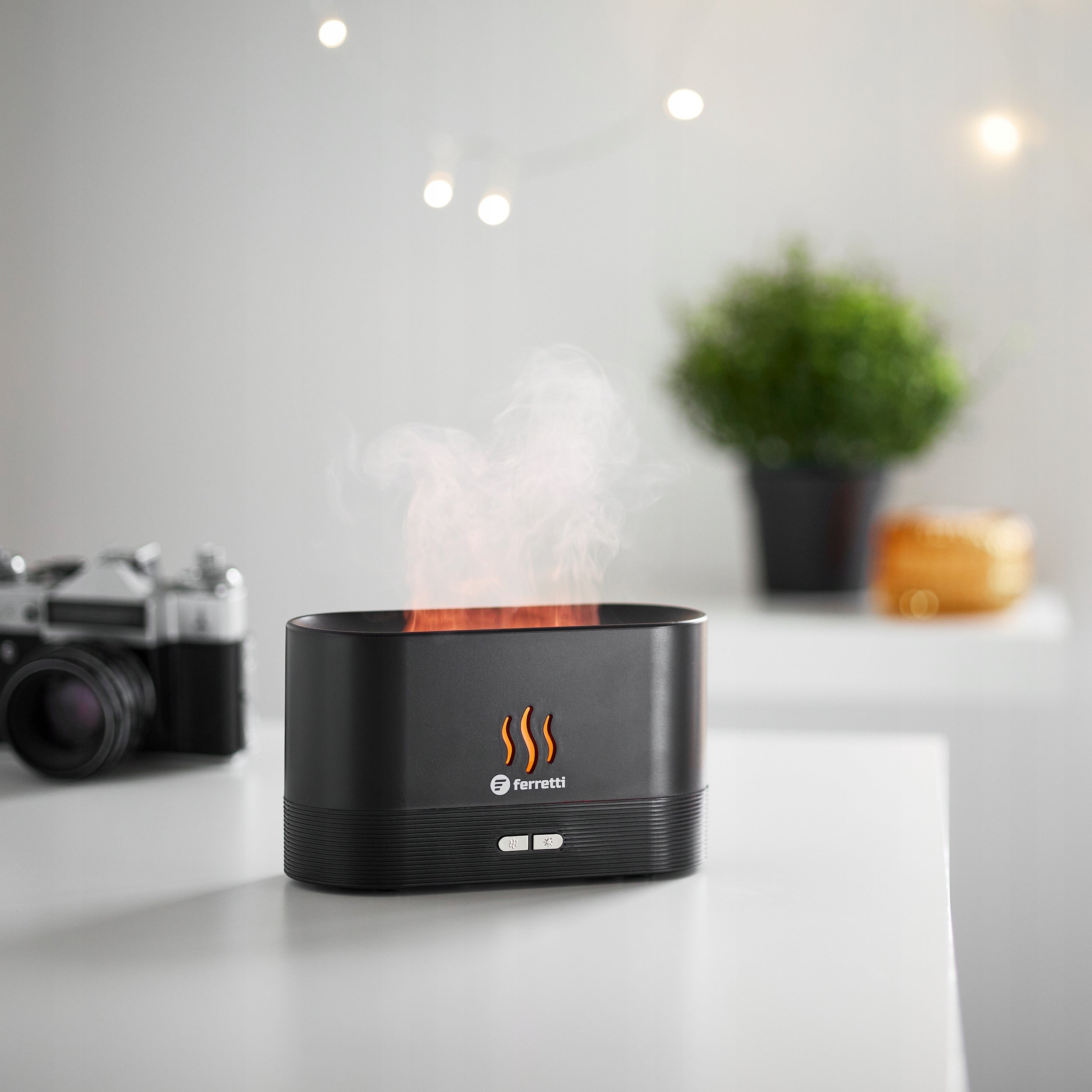 Aromatizer Diffuser Fragrance Humidifier Aromatherapy Fireplace up to 40m2 Medical device no