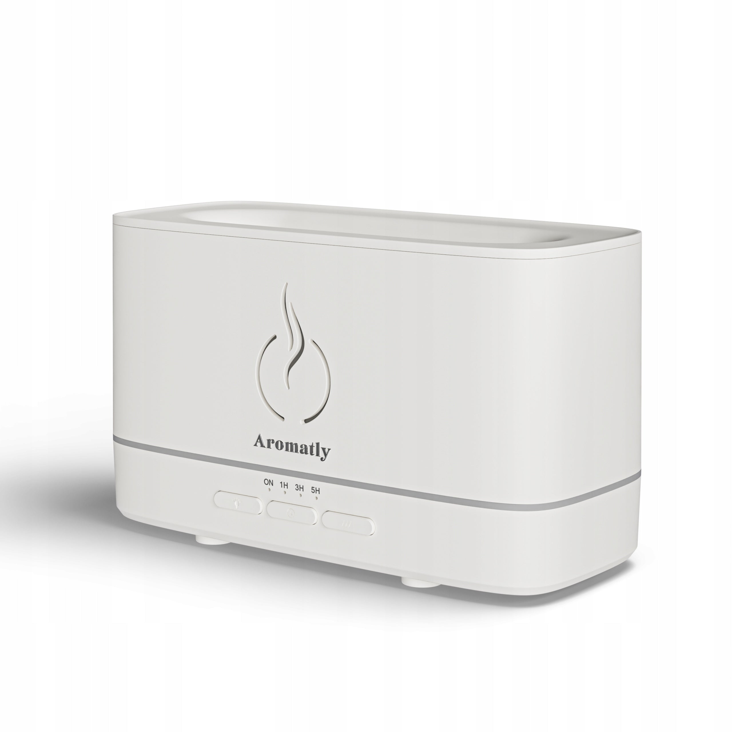 Aromatly AIR HUMIDIFIER ULTRASONIC FRAGRANCE DIFFUSER AROMATHERAPY Dominant color white