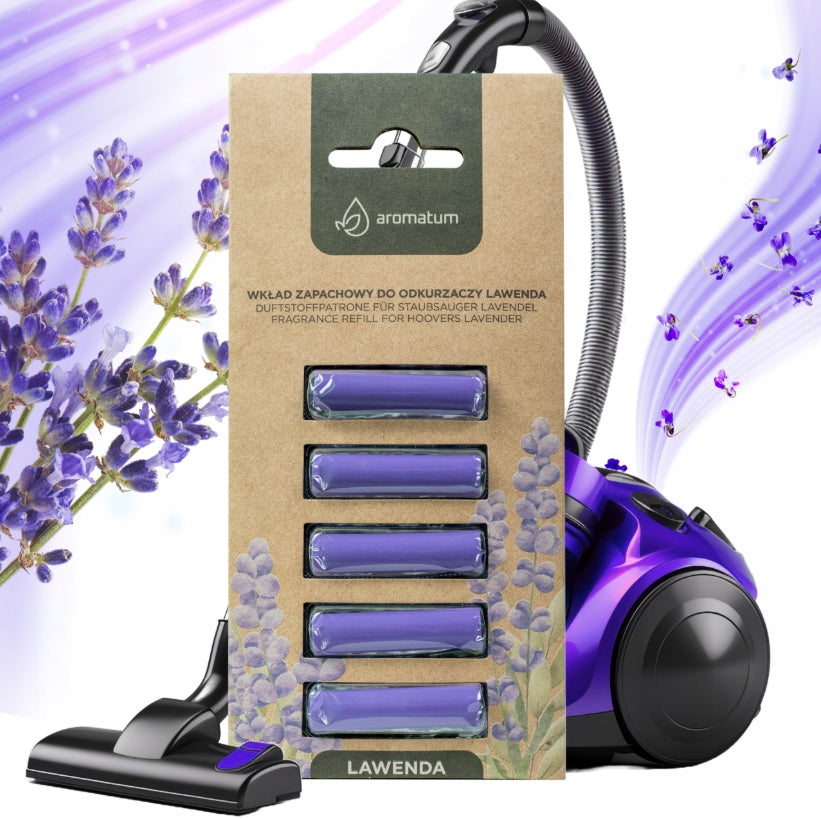 Aromatum FRAGRANCE CARTRIDGE FOR LAVENDER VACUUM CLEANERS 5 pieces Universal