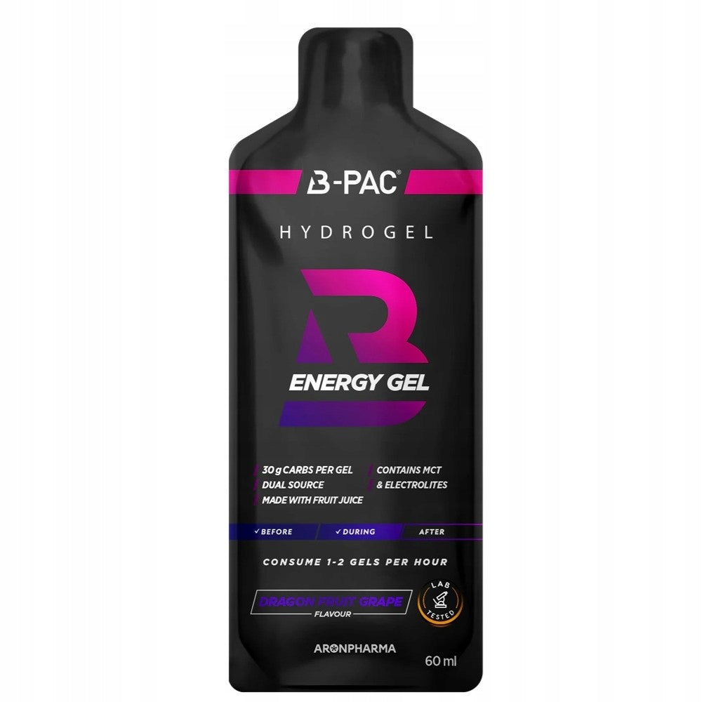 AronPharma B-PAC Energy Gel with Caffeine Dragon Fruit 60ml