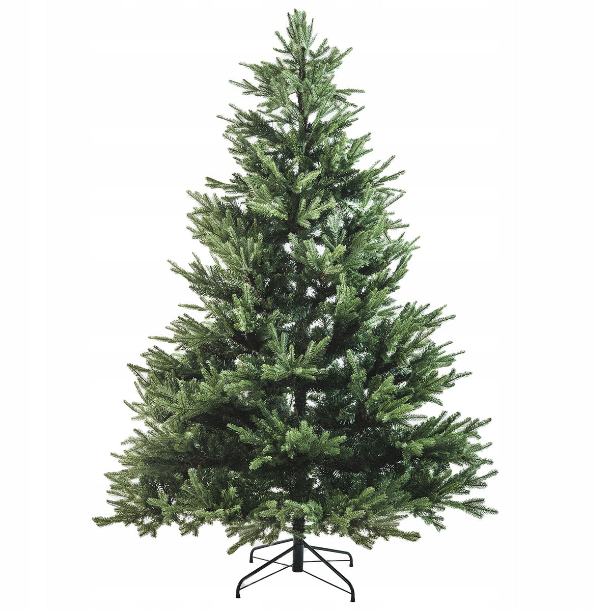 Artificial CHRISTMAS TREE Caucasian Fir HOLLY 210 cm thick as alive + STAND Christmas tree type artificial