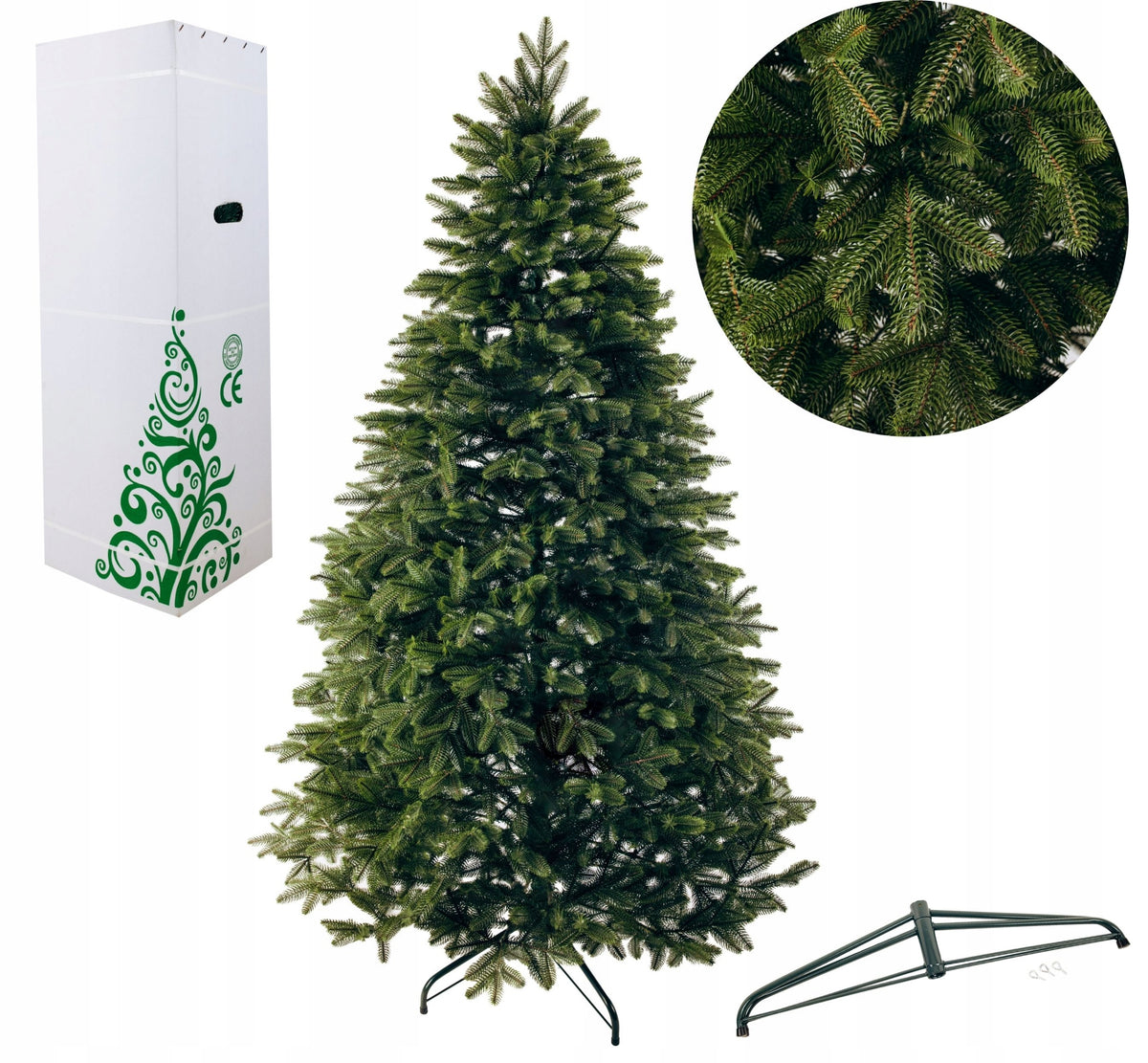 Artificial Christmas Tree Fir Belgian 100% PE 2.30 m