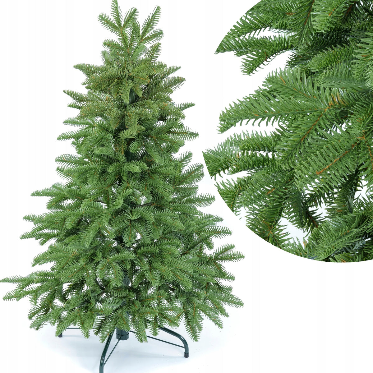 Artificial Christmas Tree Fir Light Green 2D 100% PE 130 cm silicone as live