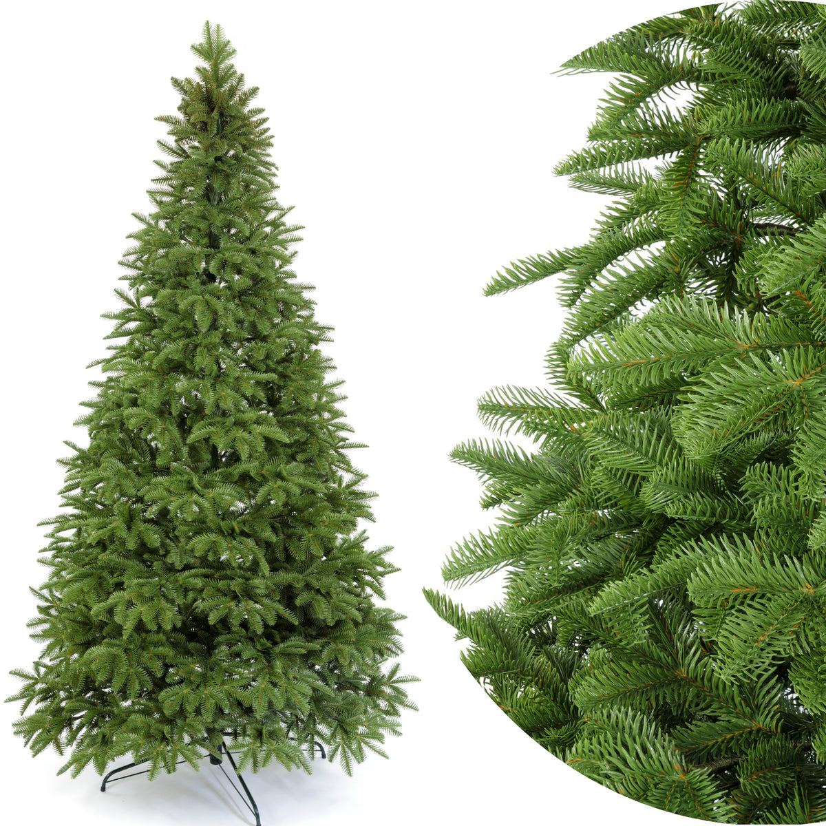 Artificial Christmas Tree Fir Light Green 2D 100% PE 160 cm silicone as live