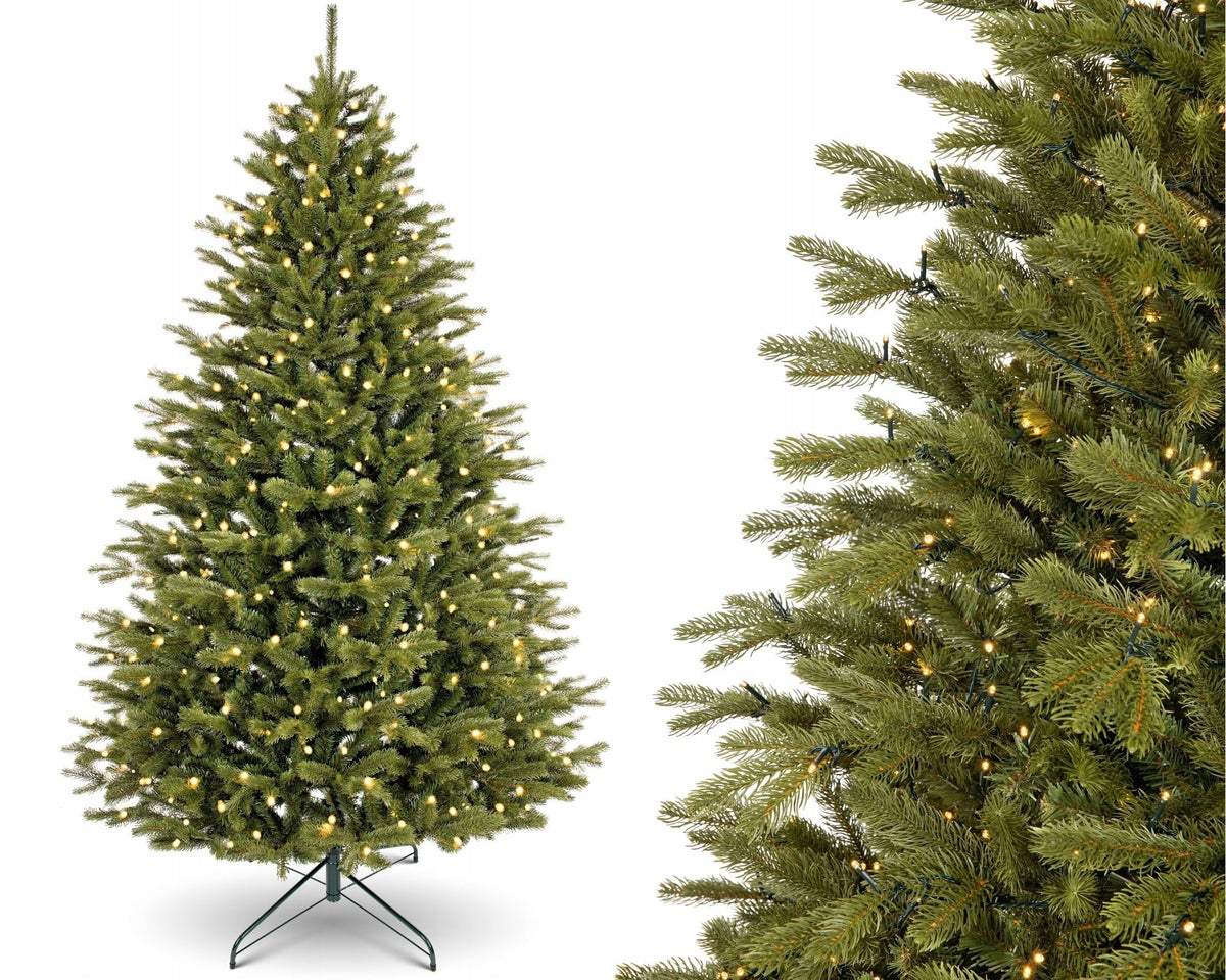 Artificial Christmas Tree Spruce PE Dense Lux LED 180 cm