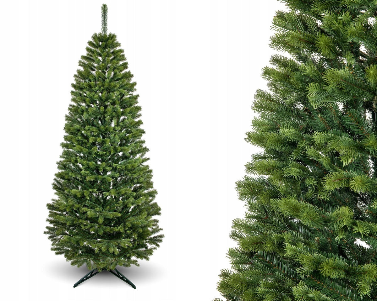 Artificial Christmas Tree Spruce PE Slim 180 cm Christmas Tree Narrow As Live
