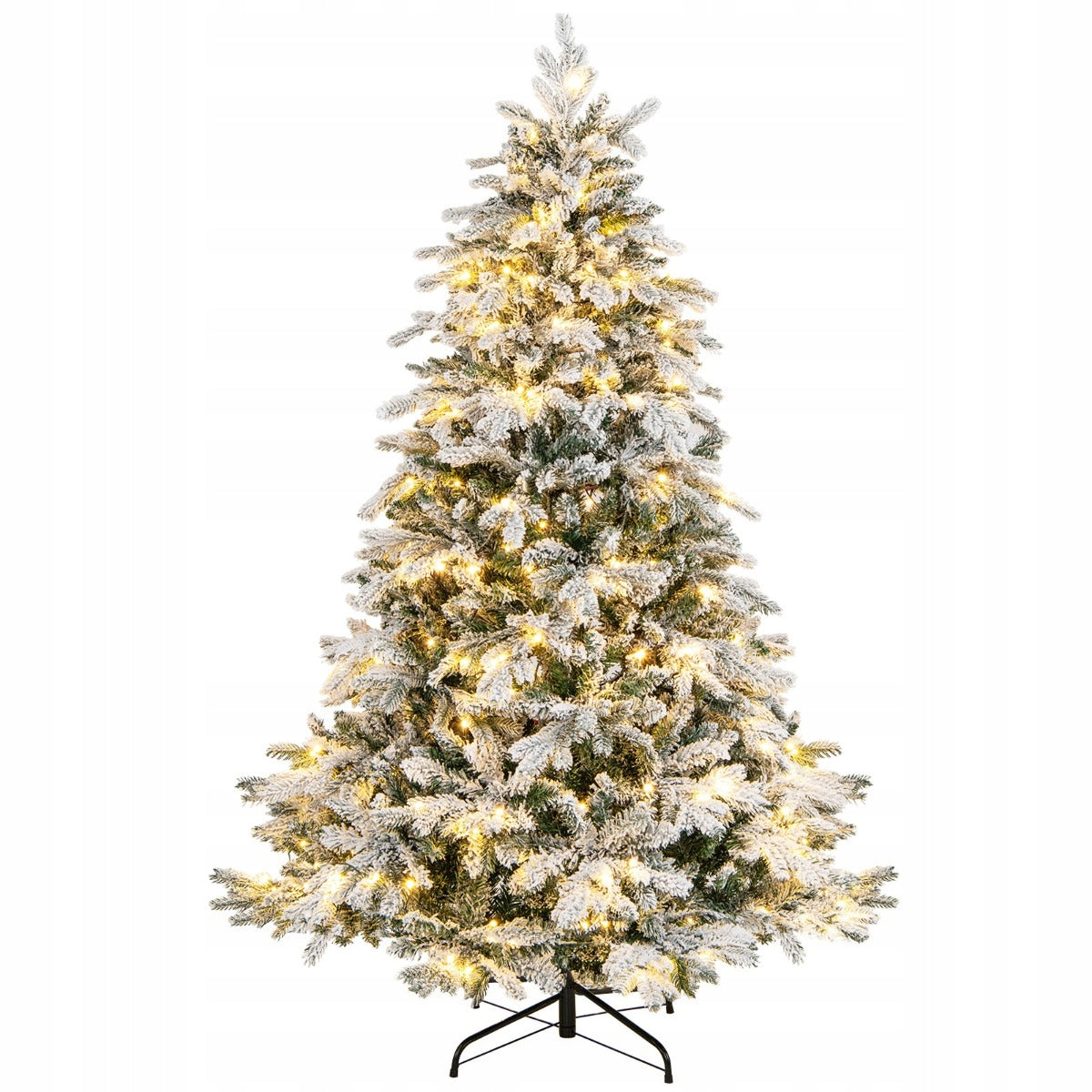 Artificial Christmas tree 180 cm with 260 LEDs in warm white