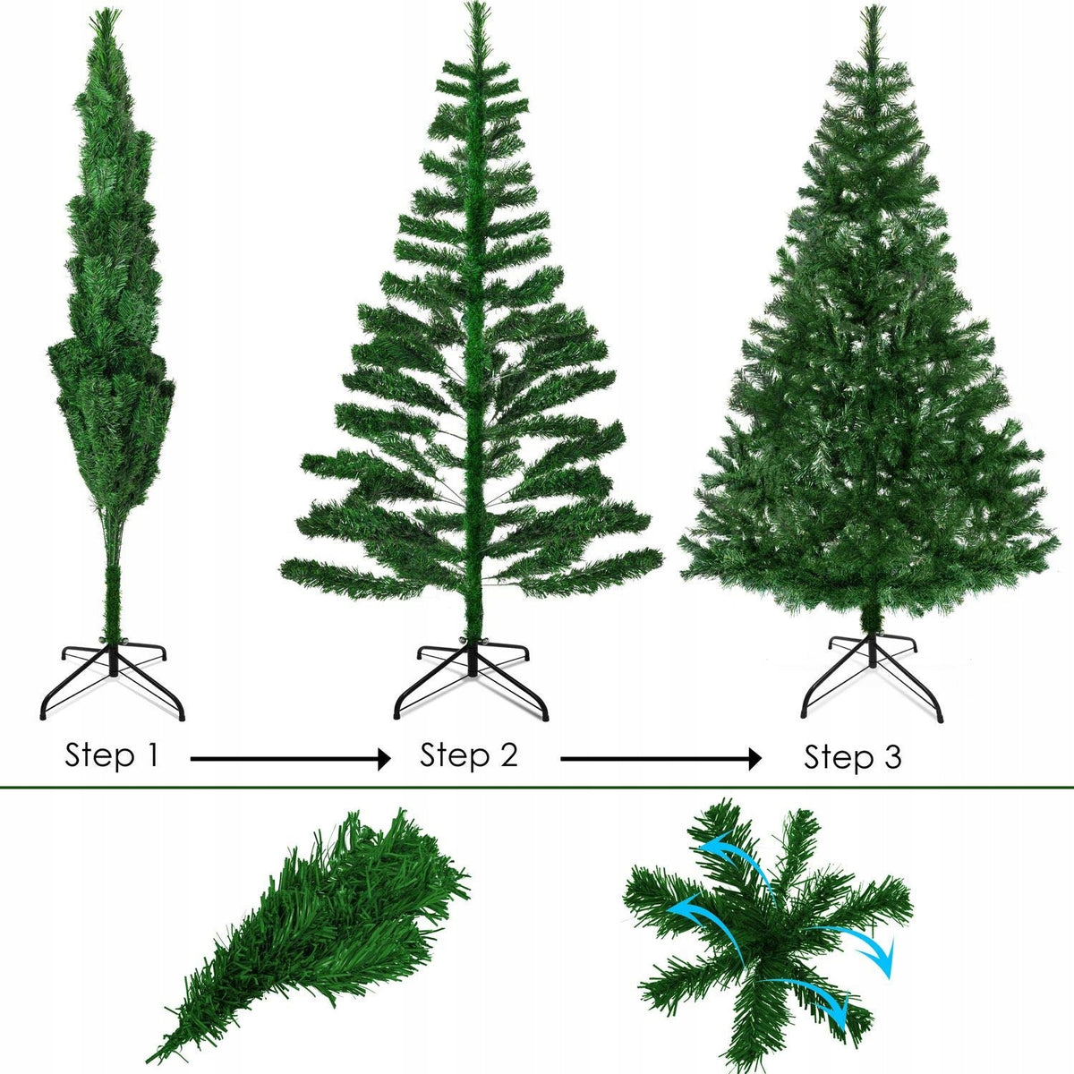 Artificial Christmas tree KESSER 161 - 180 cm Manufacturer code 13806