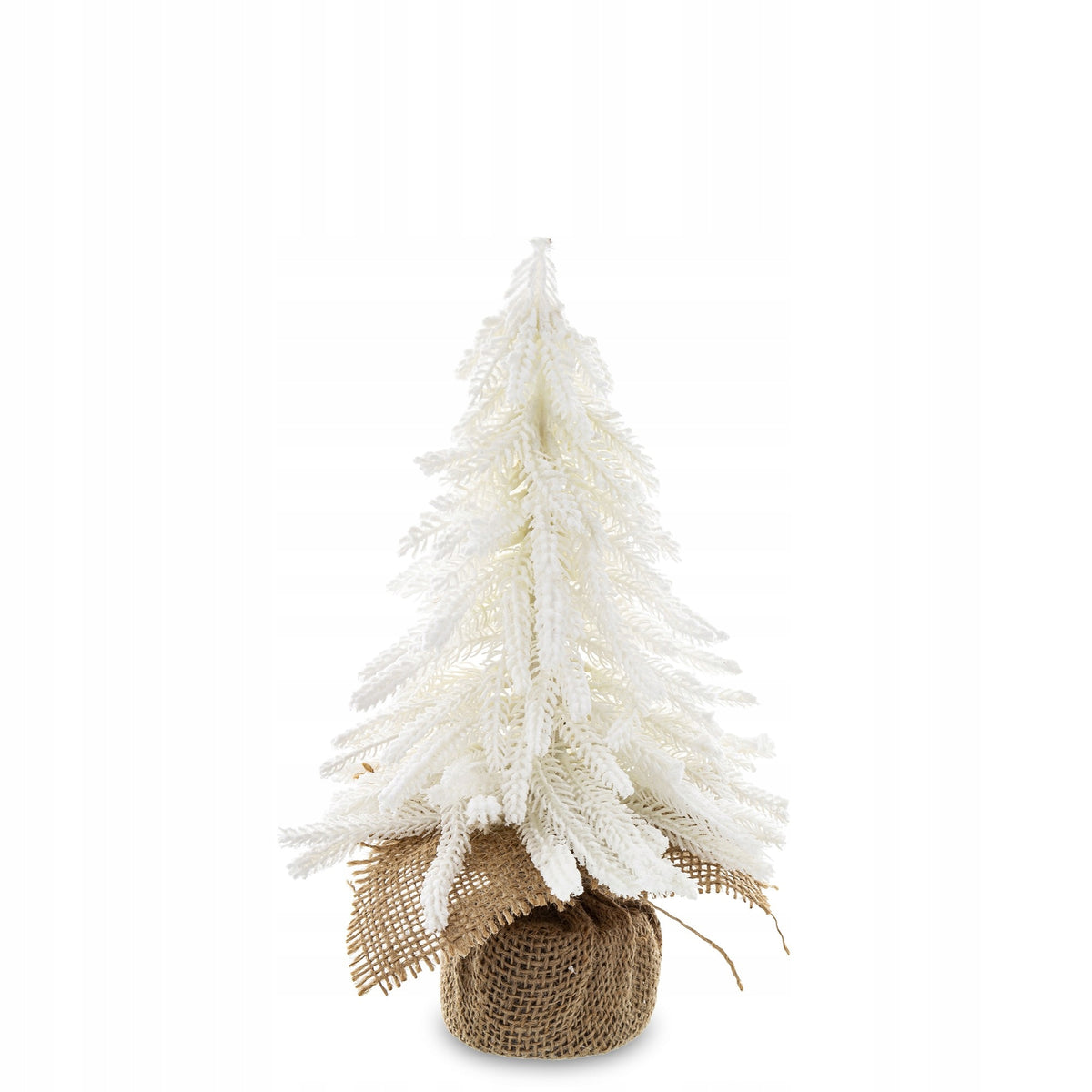 Artificial Christmas tree small white 28 cm