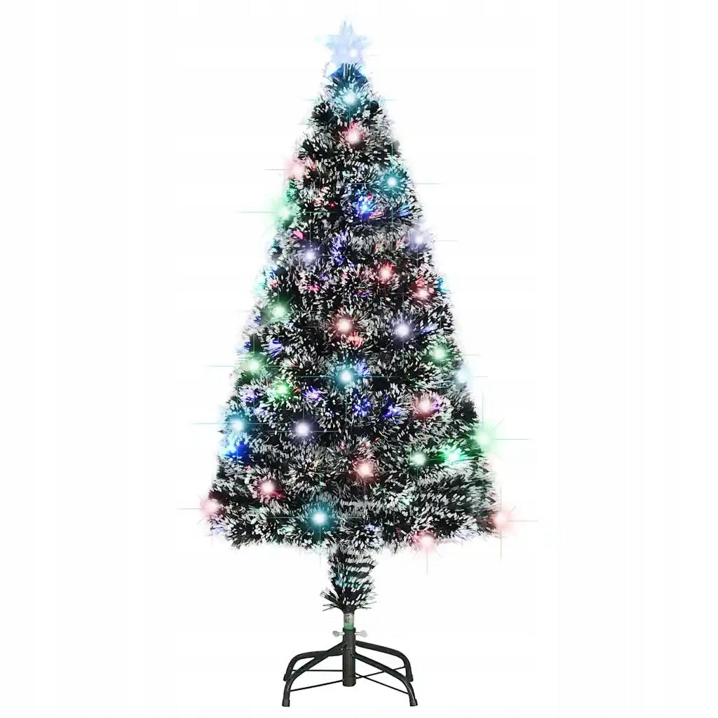 Artificial Christmas tree with LED and stand 120 cm, optical fiber