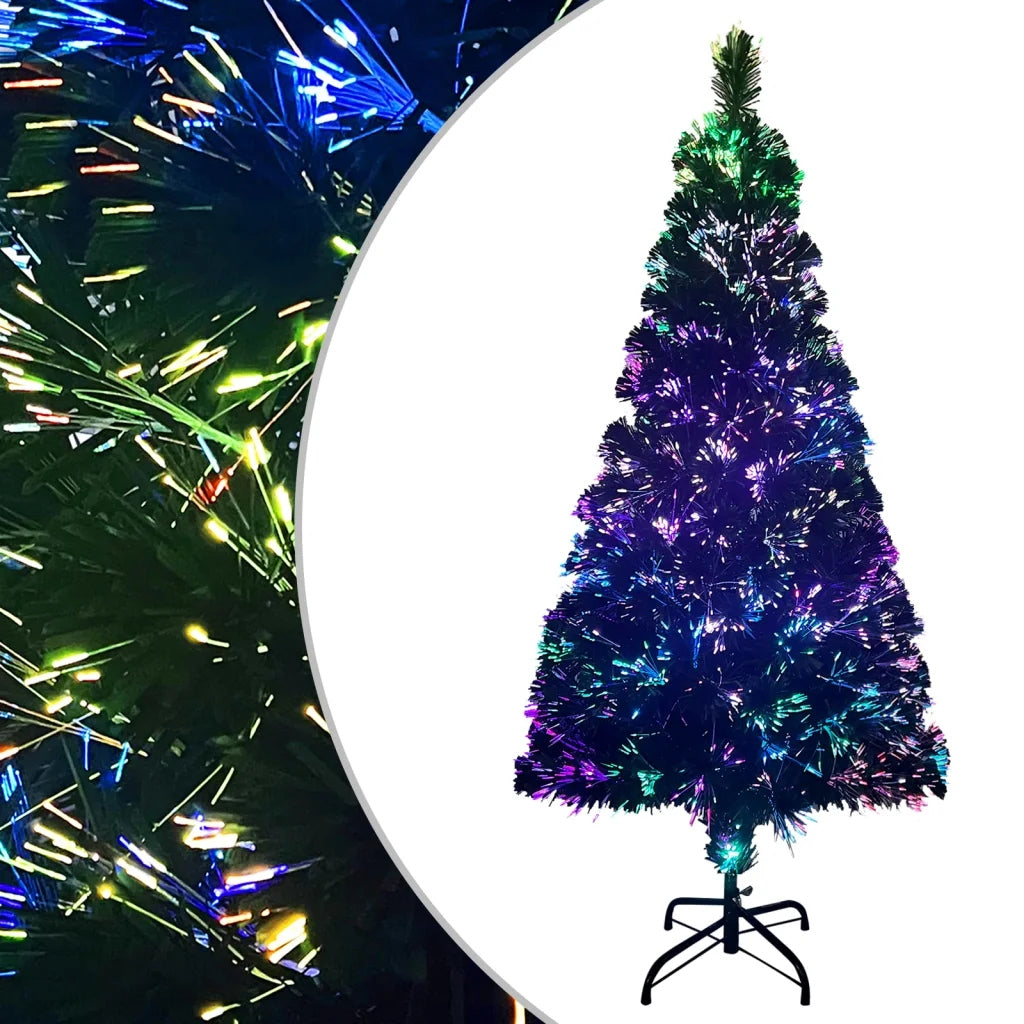 Artificial Christmas tree with stand, green, 120 cm, ś