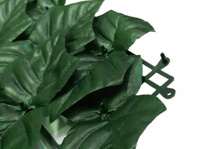 Artificial Hedge Ivy Balcony Fence Mat 3m x 50cm Set of 2pcs Manufacturer no brand