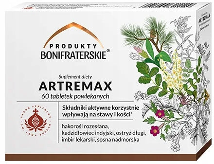 Artremax for joints and bones Produkty Bonifraterskie 60 tablets For universal