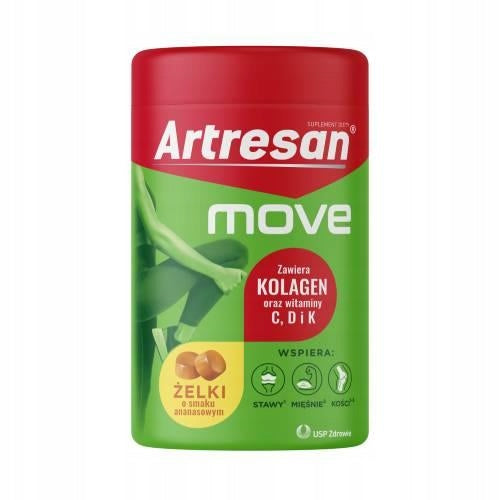 Artresan Move Pineapple Flavoured Gummies 30 Pieces