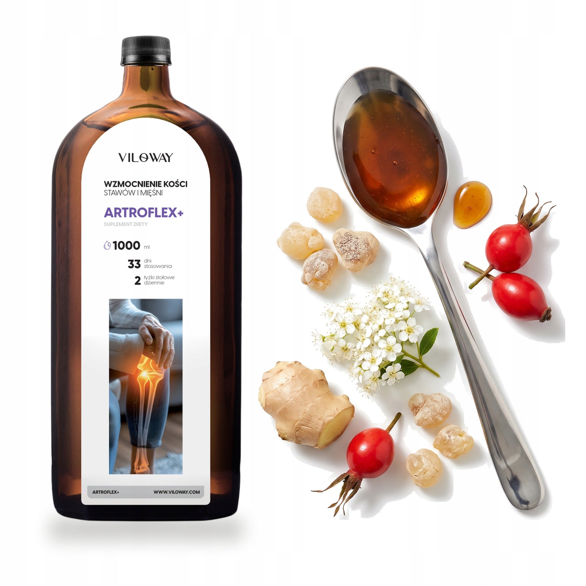 Artroflex Syrup 1000ml for joints, Cartilage, Boswellia Collagen Viloway