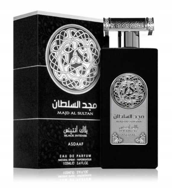 Asdaaf Majd Al Sultan Black Intense 100ml EDP Perfumed Water