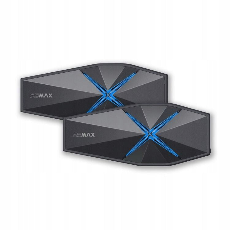 Asmax F1 PRO Mesh-10 Magnetic Interkom DUO na motocykl