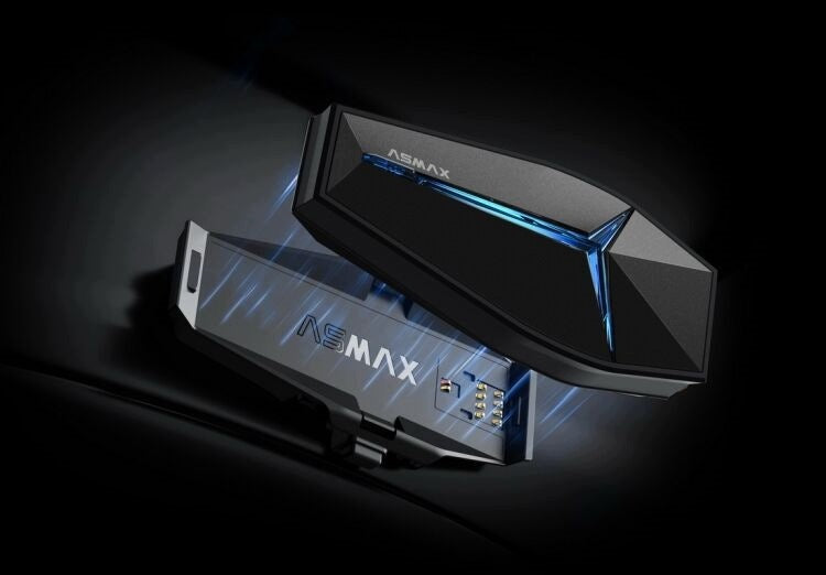 Asmax FUTURE-1 Mesh-10 Magnetic Interkom DUO na motocykl Packaging status original