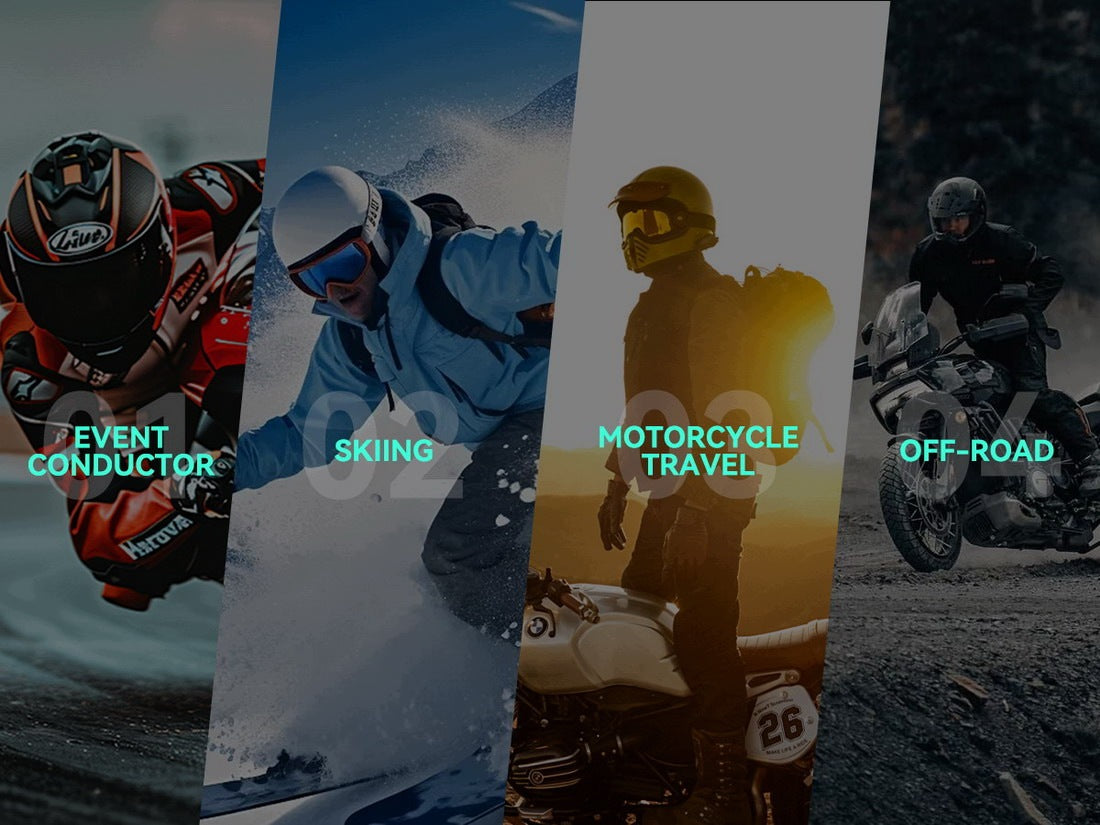 Asmax FUTURE-1 Mesh-10 Magnetic Interkom na motocykl Manufacturer Asmax