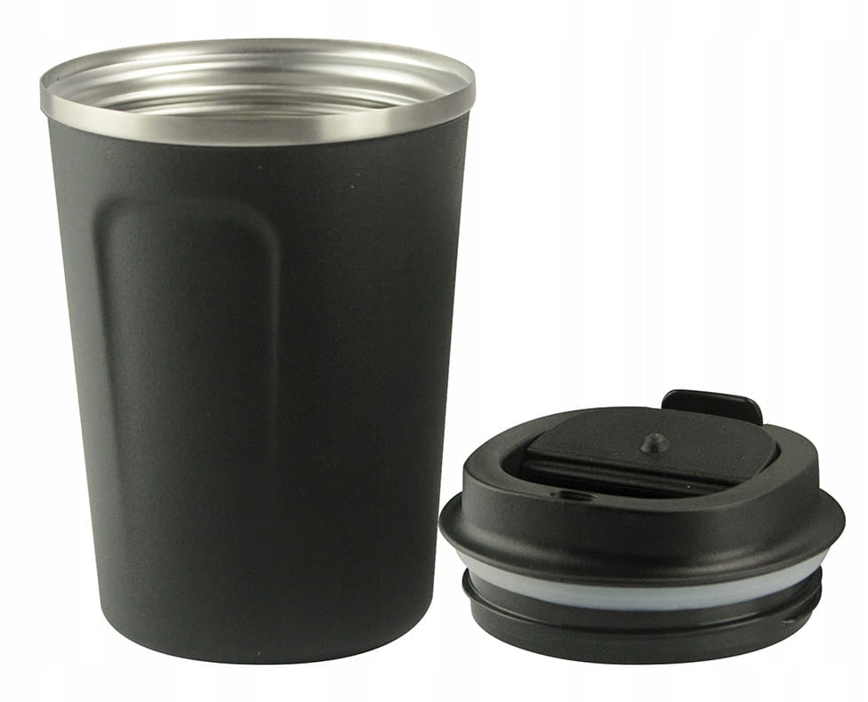 Terminis puodelis Asobu Cafe Compact, 380 ml, baltas