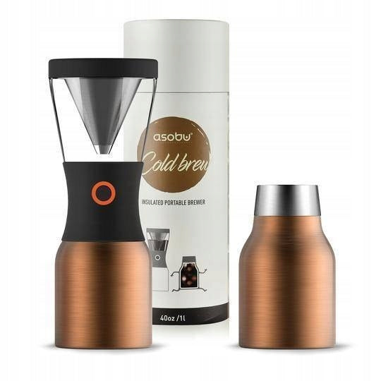 Asobu Cold Brew KB900Copper kávovar s objemem 1 l