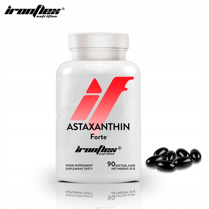 Astaxanthin 4 mg IRONFLEX 90 kaps NATURAL Oil Astaxanthin Antioxidant Medical device no
