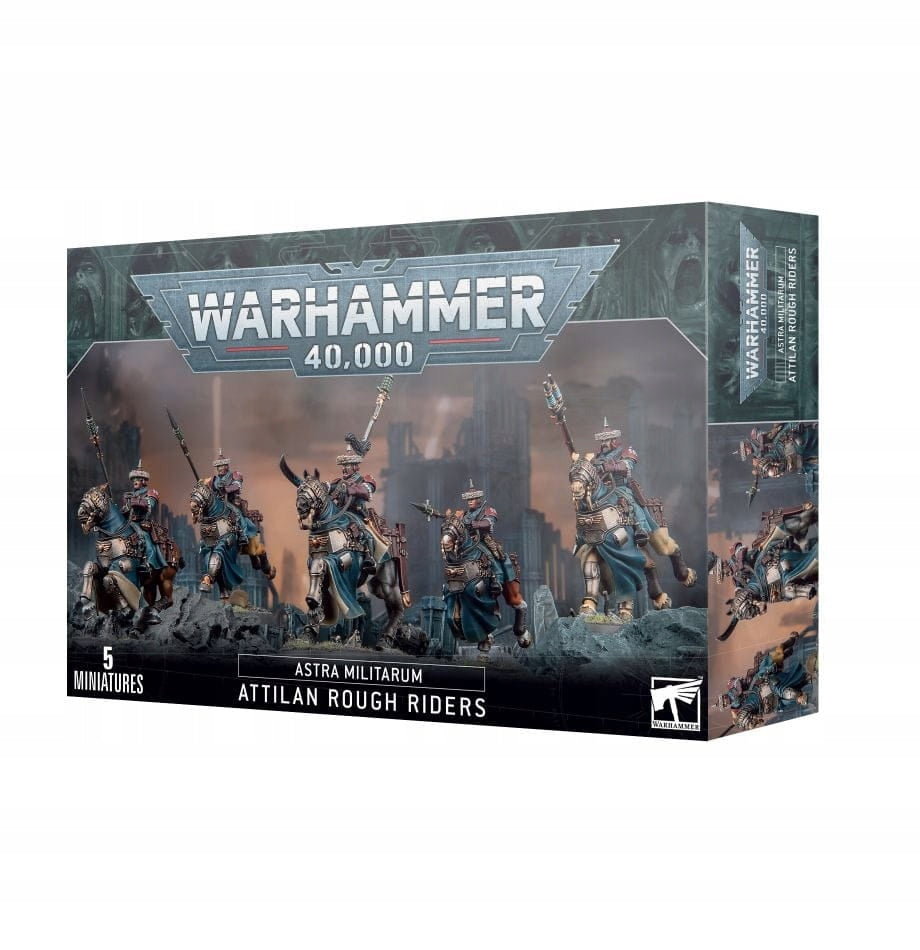 Surenkama figūrėlė Warhammer 40K Astra Militarum Attilano raiteliai