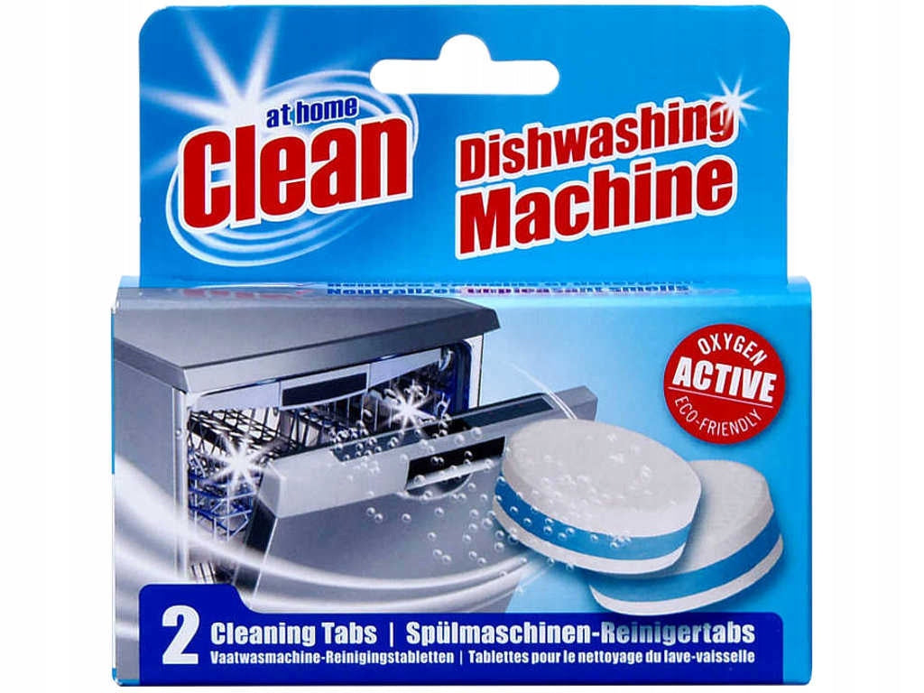 At Home dishwasher cleaner tablets 2 x 40g NL