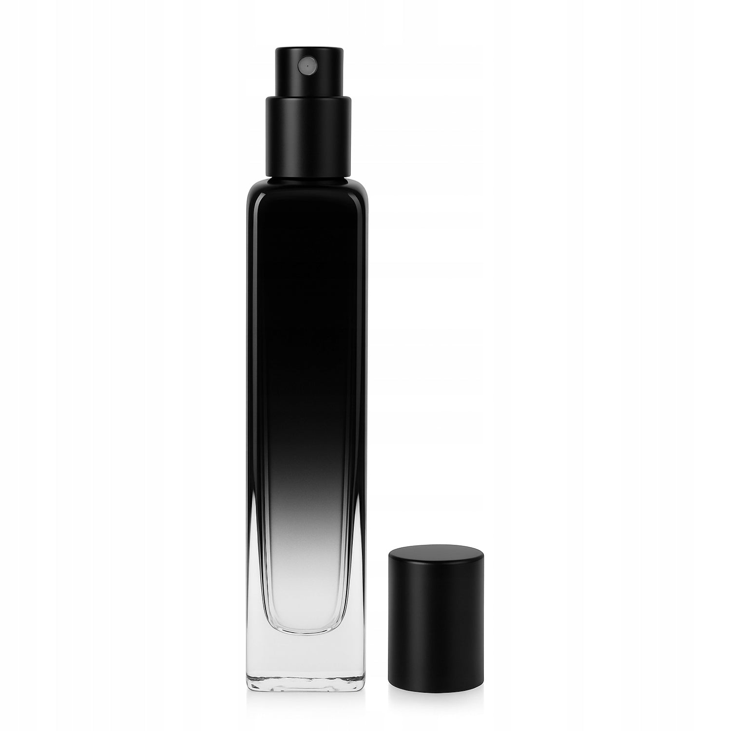 Atomizer For Perfume Travel Ombre Black Vial Sprayer Mini Bottle 15ml