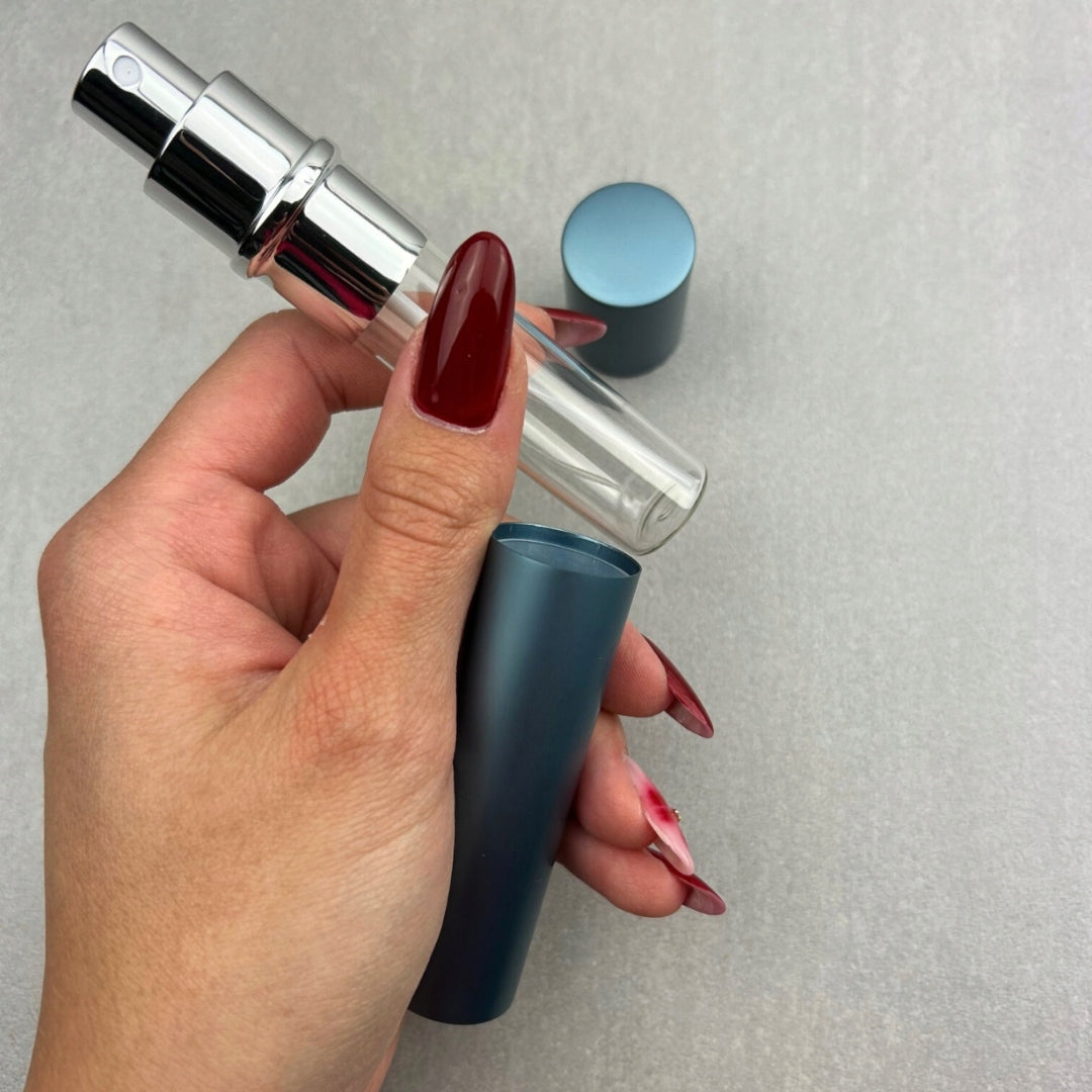 Atomizer Perfume Dispenser Travel Blue Vial Spray Bottle 15 ml Packaging status original