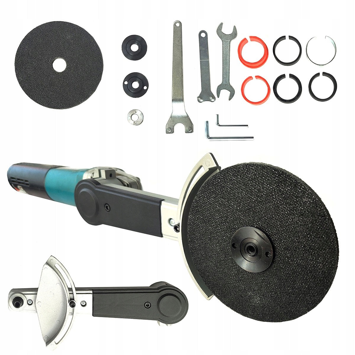 Attachment Glob Tools for inguinal welds nonwoven disc grinder