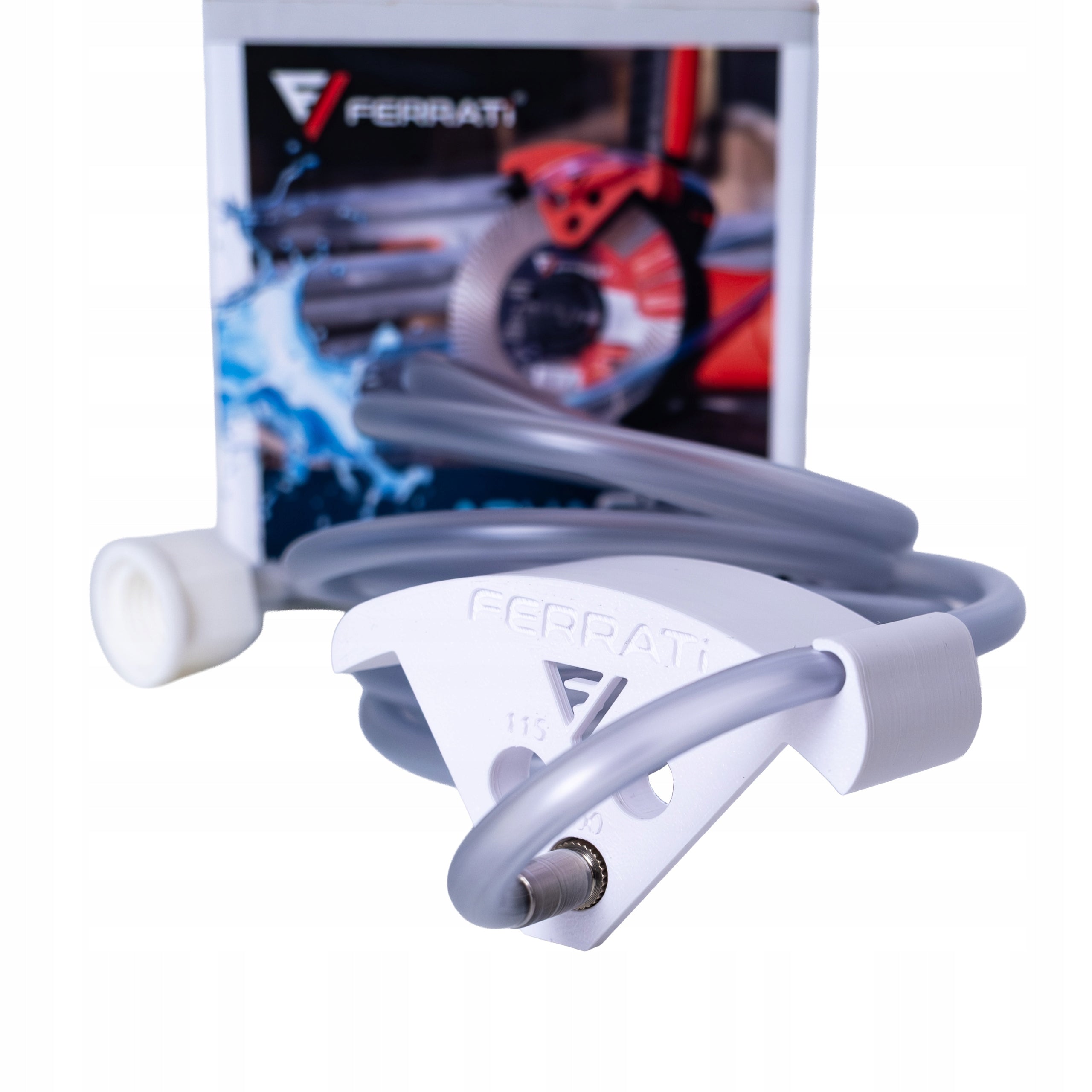 Attachment for angle grinder AQUA CUT 100/115/125mm for wet cutting Brand Ferrati