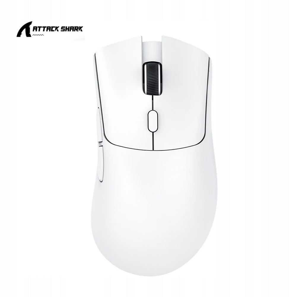 Attack Shark R1 Wireless Mouse, 18000 DPI, 1000Hz Polling Rate, Tri-Mode Connectivity