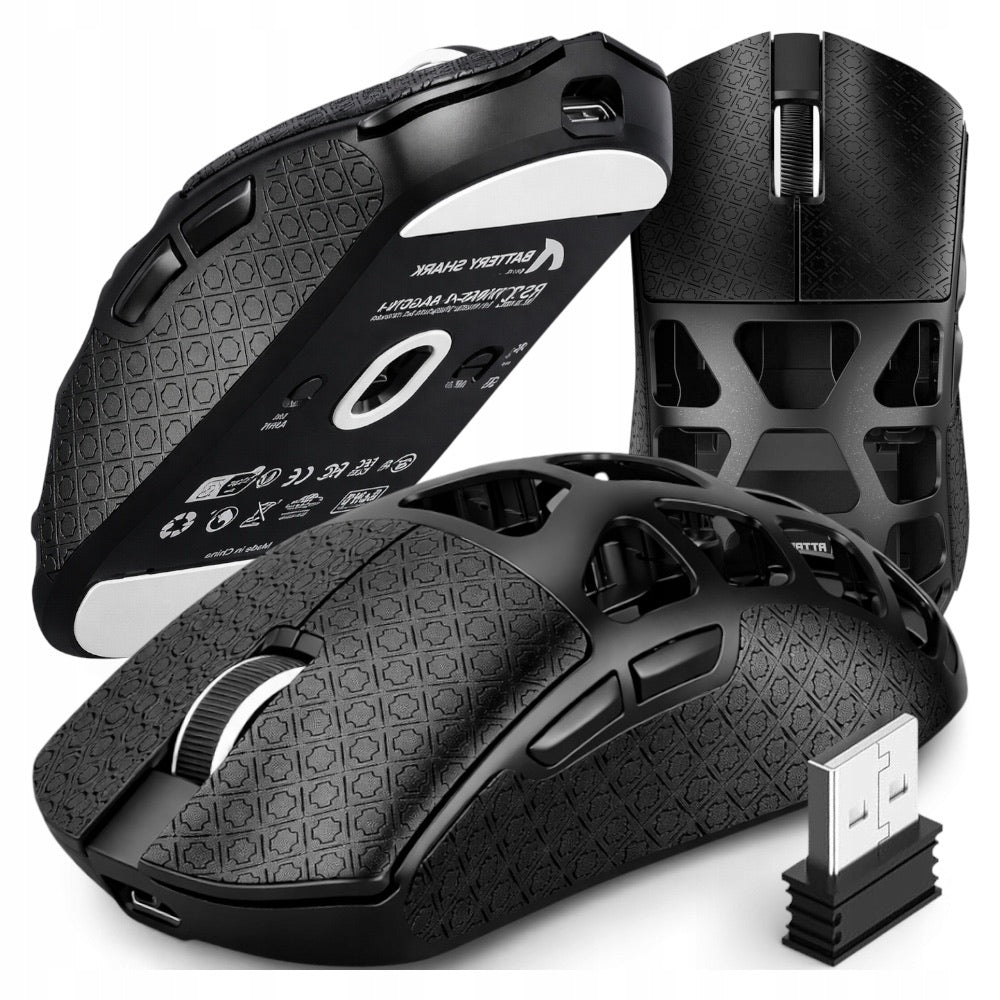 Attack Shark R3 Wireless Gaming Mouse Housing Magnesium Alloy 8K Black Packaging status original