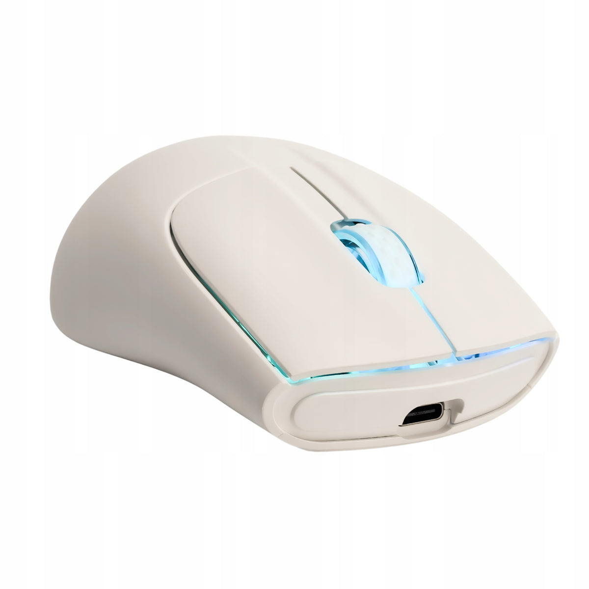Attack Shark gaming mouse RGB 2.4GHz, USB-C RGB, optical. White Manufacturer code X5-WHITE