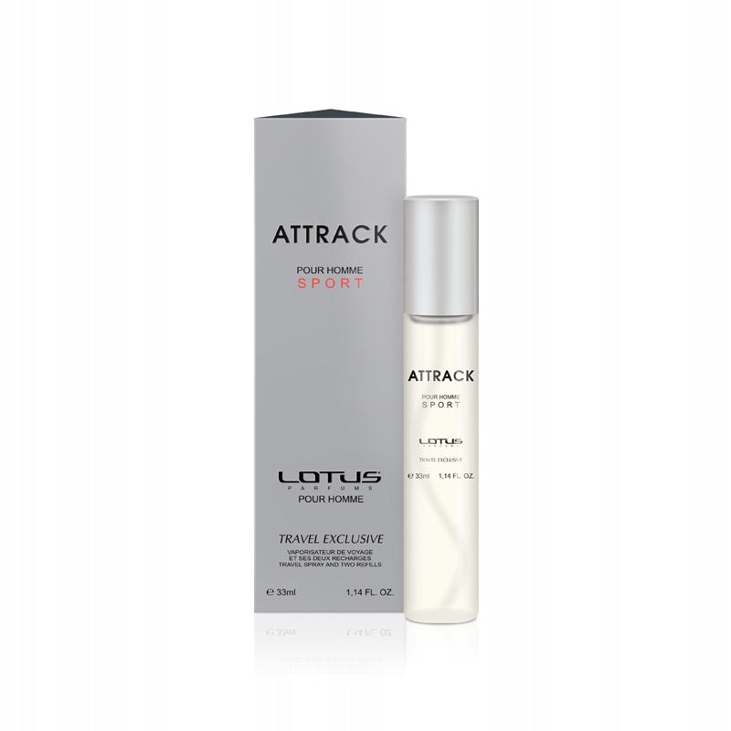 Attrack 33ml Perfumed Water For Men Perfume Lotus
