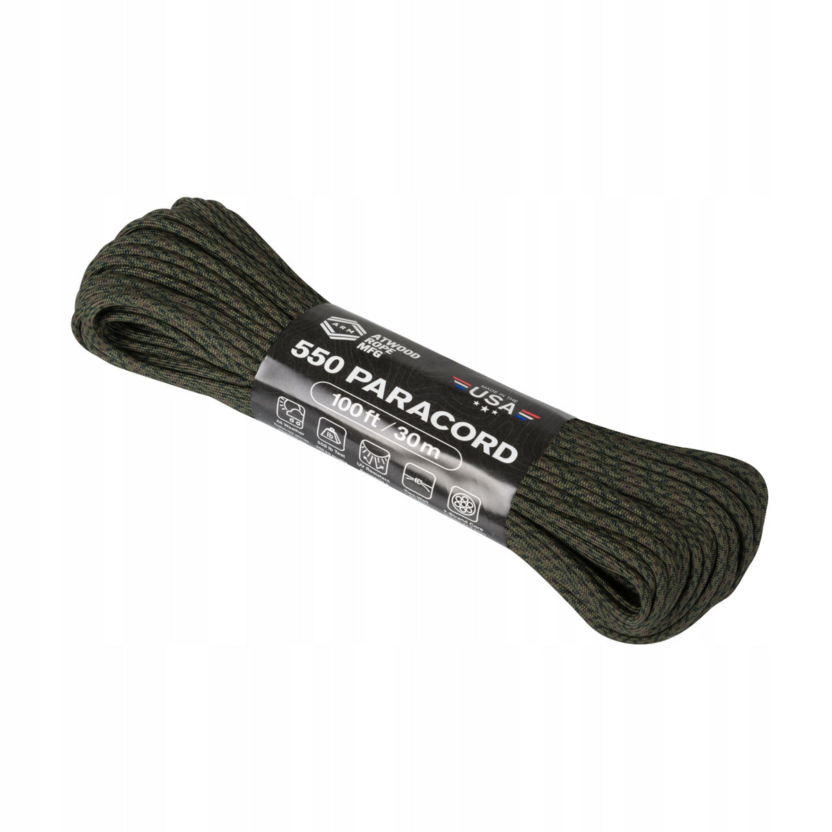 Atwood Rope MFG - Paracord 550-7 - 4mm - 30m - Covert