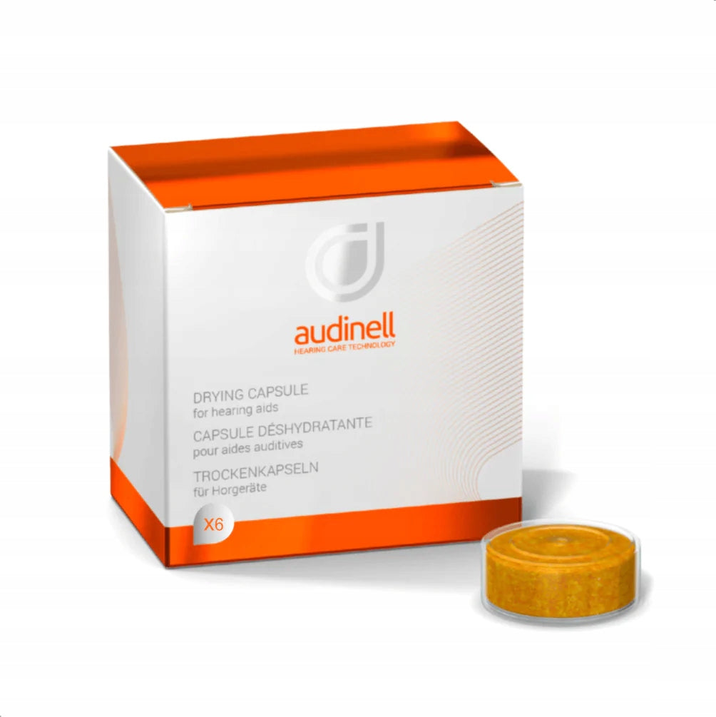 Audinell Hearing Aid Dehumidification Capsules 6pcs.