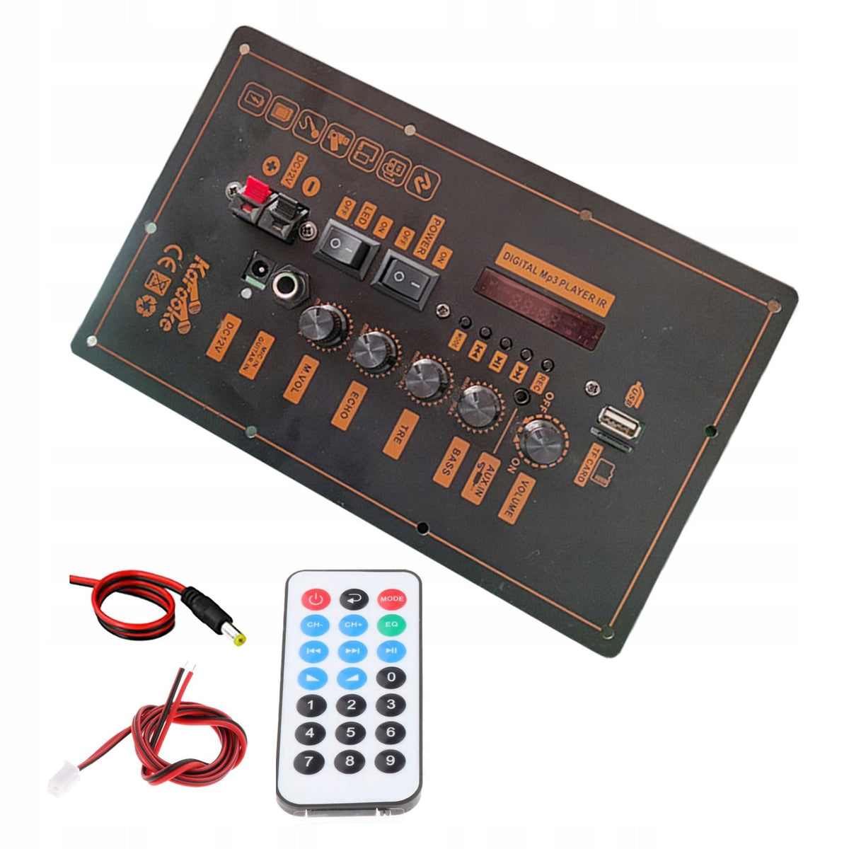 Audio Amplifier Board HiFi Sound Powerful Deep Brand no brand