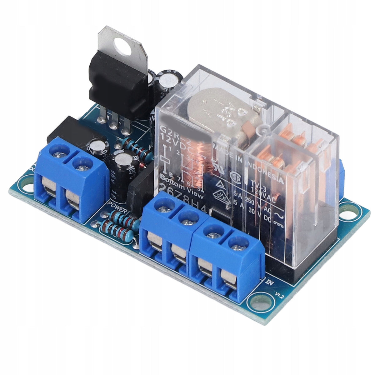 Audio Amplifier Module, AC DC 12-24V 200W PCB Voice Protection Board