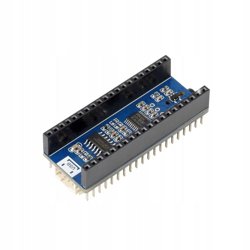 Audio Module I2S for Raspberry Pi Pico - Stereo Decoder PCM5101A + Speakers Manufacturer code Pico-Audio Waveshare 20167