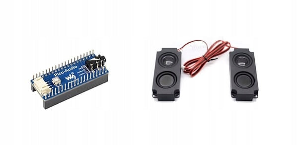 Audio Module I2S for Raspberry Pi Pico - Stereo Decoder PCM5101A + Speakers