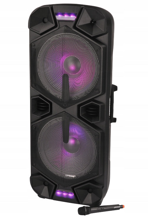 Audio System Bluetooth Karaoke LED 12000W Microphone TWS Remote Control APA30 PRIME3