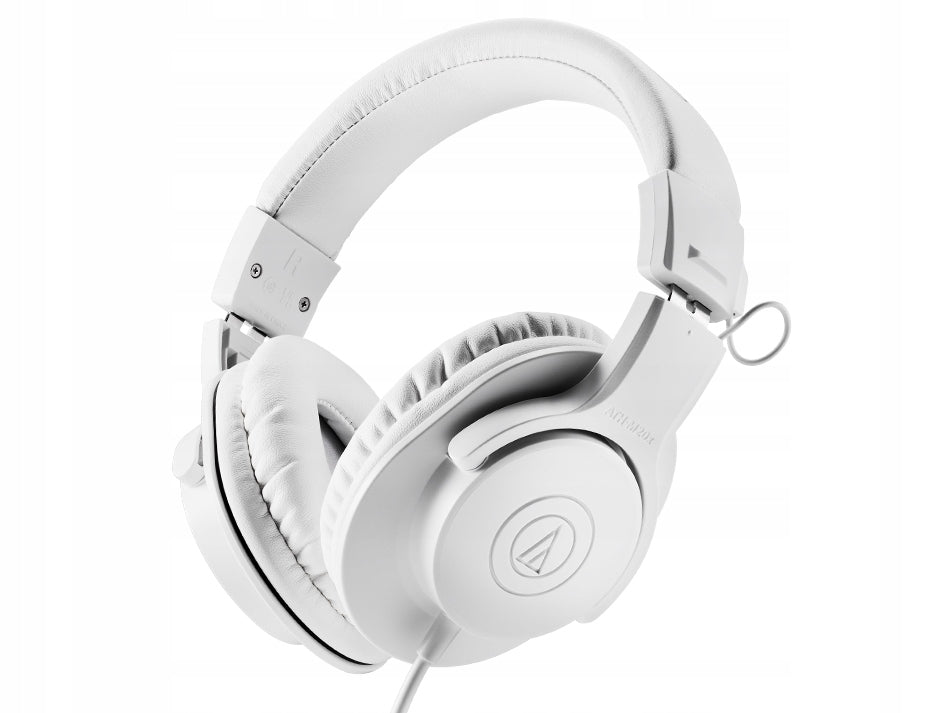 Audio-Technica ATH-M20X Headphones (White)