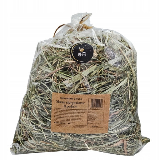 August meadow hay - second swath for rabbit - 2 kg